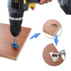 Auxiliary Tools for Punching and Installation of Woodworking Hinges