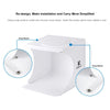 PULUZ New 2 LED Mini Light Room Photo Studio Lighting Tent Backdrop Cube Box