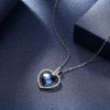 S925 Sterling Silver Heart Sterling Silver Necklace