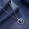 S925 Sterling Silver Heart Sterling Silver Necklace