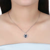 S925 Sterling Silver Heart Sterling Silver Necklace