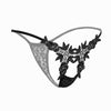Women'S Thin T Pants Hollow Hot Thong Embroidery Sexy Underwear