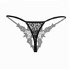 Women'S Thin T Pants Hollow Hot Thong Embroidery Sexy Underwear