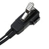 Radio Mic Earpiece 2 Pin PTT Covert Acoustic Tube  for Kenwood / Baofeng