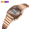 SKMEI Women Waterproof Countdown LED Digital Lady Dress Alarm Wrist Watch