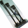 60PCS/LOT 15CM/25CM/30CM Fishing Line Steel Wire Leader With Swivel Interlock Snap