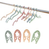 4 PCS Portable Folding Clothes Hangers Drying Rack for Travel