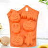 Creative Happy Halloween Silicone Pumpkin Cake Silicone Mold Kitchen Bake Tools