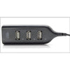4 Ports Mini USB 2.0 Hub for Laptop PC High Speed 480Mbps Adapter