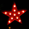 BRELONG 3D Warm White Decoration Night Light for Kids Room Christmas Wedding Star 3V