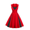 Wave Point Joining Together Dress