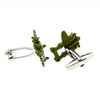 Alloy Material Paint Craft World War Ii Aircraft Model Men Cufflinks