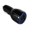 QC3.0 Fast Car Charger Flash Imitation  Charging Stability 5V/3.1A 9V/2.1 A 12V/1.6 A