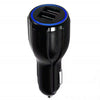 QC3.0 Fast Car Charger Flash Imitation  Charging Stability 5V/3.1A 9V/2.1 A 12V/1.6 A