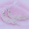 Links18 Earrings Simple Round Shape Silver Earrings