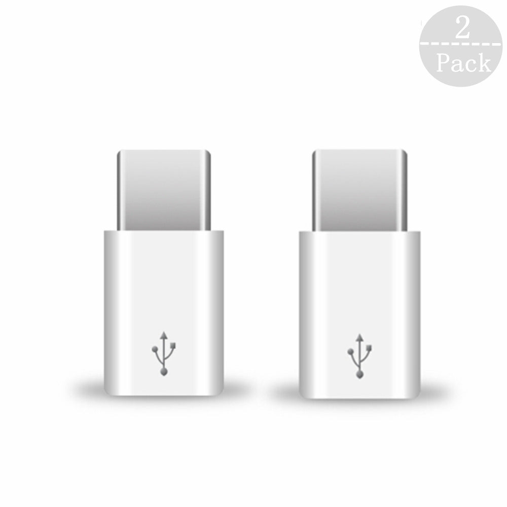 Tochic USB Type-C Male to Micro USB Female Connector for Xiaomi 2PCS