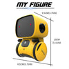 Voice Control Touch Sensing Smart Interactive Robot Educational Toy