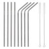 Stainless Steel Metal Straws Reusable For Tumblers Rumbler Beverage