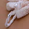 Twisted Wire Mesh Bracelet Round Shape Silver Bracelet