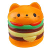 Jumbo Squishy Burger Cat Toys