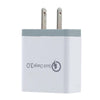 JOFLO  QC3.0 5V/3.5A  Fast Charge 4 Port USB Power Travel Charger Wall Adapter