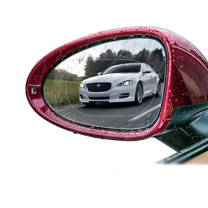 Rainproof Water-Resistant Car Rearview Mirror Film 2pcs