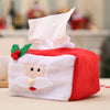 Santa Claus Snowman Belt Felt Tissue Home Decor Napkin Holder For Paper Towels