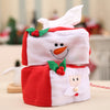 Santa Claus Snowman Belt Felt Tissue Home Decor Napkin Holder For Paper Towels