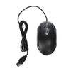 Generic Black 3-Button 3D USB 800 Dpi Optical Scroll Mice Mouse w/ Blue & Red LEDs For Notebook Laptop Desktop