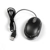 Generic Black 3-Button 3D USB 800 Dpi Optical Scroll Mice Mouse w/ Blue & Red LEDs For Notebook Laptop Desktop