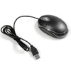 Generic Black 3-Button 3D USB 800 Dpi Optical Scroll Mice Mouse w/ Blue & Red LEDs For Notebook Laptop Desktop