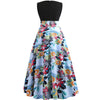 Women's Summer Fashion Beautiful Lilies Long Dress
