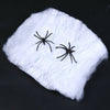 Creative Halloween Spider  Decorations Stretchable Cotton  Cob Webs