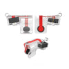 2PCS Mobile Game Fire Button Aim Key L1/ R1 Shooter Controller