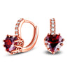 Earring of The Heart of Hhe Peach Gift Birthday