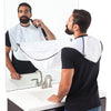 120x80cm Man Bathroom Black Beard Hair Shave Cleaning Protecter Apron