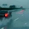 Car Red Laser Fog Rear Anti-Collision Safety Taillight Warning Signal Light Lamp