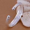 Classic European and American Style Silver - Plated Jacquard Bracelet