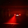 Car Red Laser Fog Rear Anti-Collision Safety Taillight Warning Signal Light Lamp