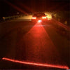 Car Red Laser Fog Rear Anti-Collision Safety Taillight Warning Signal Light Lamp