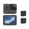 2 Packs Tempered Glass Screen Protector + Camera Lens Film + Lens Protective Cap Set  for Gopro Hero 5 / Gopro Hero 6