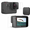 2 Packs Tempered Glass Screen Protector + Camera Lens Film + Lens Protective Cap Set  for Gopro Hero 5 / Gopro Hero 6