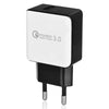 Quick Charge QC3.0 USB Charger + Quick Charge QC3.0 USB Car Charger + Quick Charge 5A USB Type-C Cable 3 in 1 Set