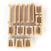 IQ Wooden Puzzle Mind Brain Teasers Burr Game Toy