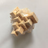 IQ Wooden Puzzle Mind Brain Teasers Burr Game Toy