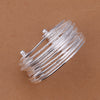 European and American Wind - Plated Silver Open Sand Light Bracelet
