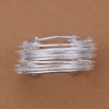 European and American Wind - Plated Silver Open Sand Light Bracelet