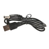 USB 2.0 Male A To DC 5.5mm x 2.1mm Plug Power Supply Cord Socket Cable