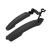 Bicycle Fender Bike Front Back Rear Mudguard Set Quick Release Plastic LED Light