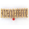 Wooden Take the Ball from Cage Lock Logic Puzzle Burr Puzzles Brain Teaser